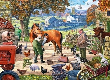 Gibsons Farrier on the farm (250XL).