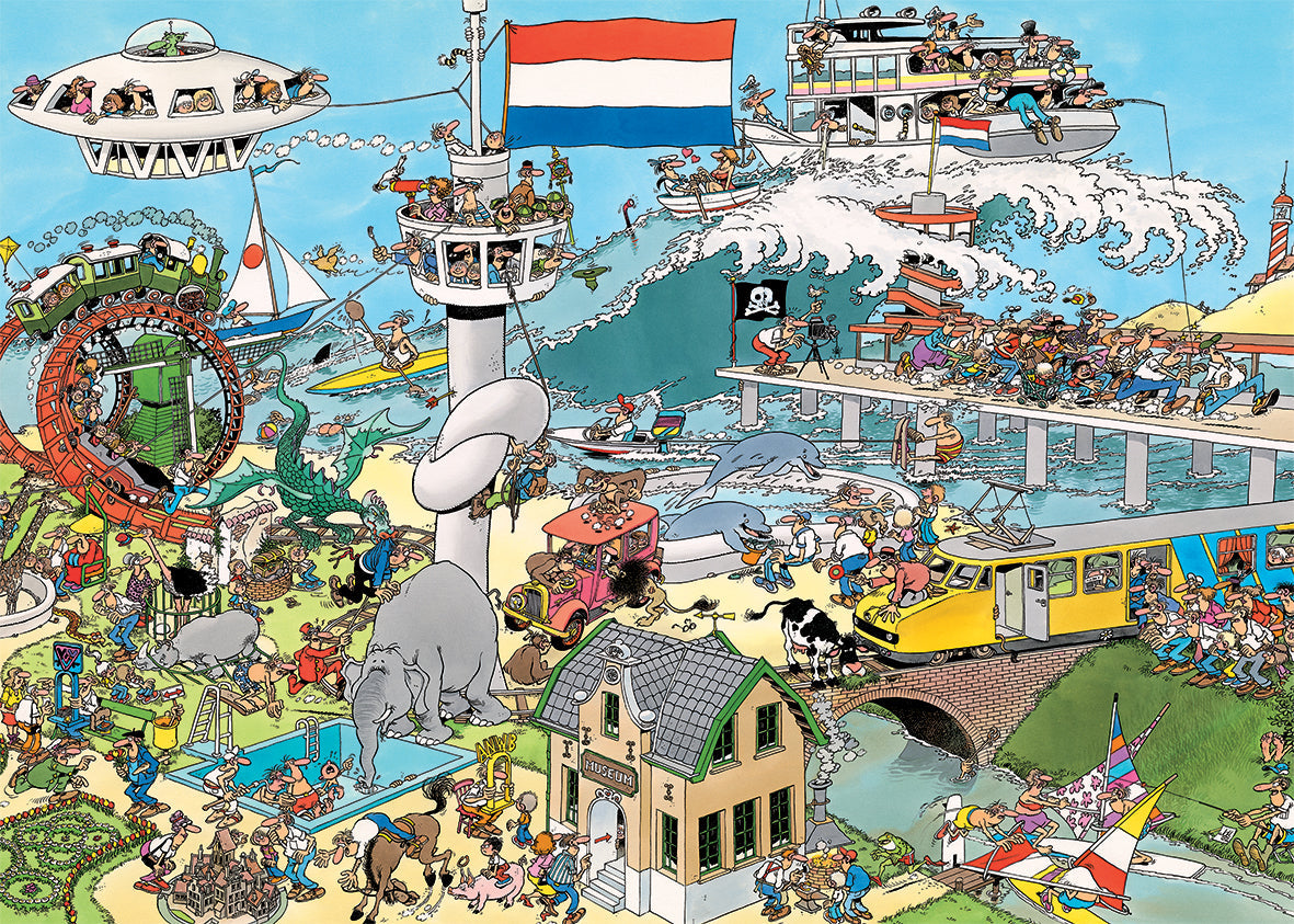 JvH Ter Land, ter Zee en in de Lucht & Verkeerschaos (2x 1000)