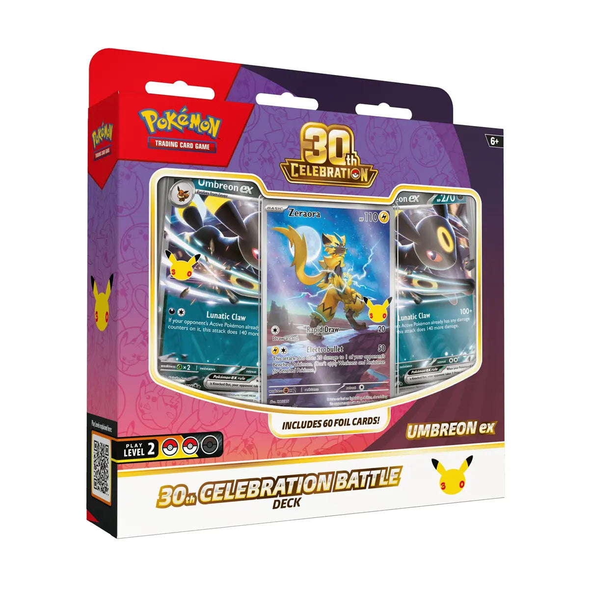Pok 30th Ann. Battle Deck Umbreon MAX 1 PER KLANT