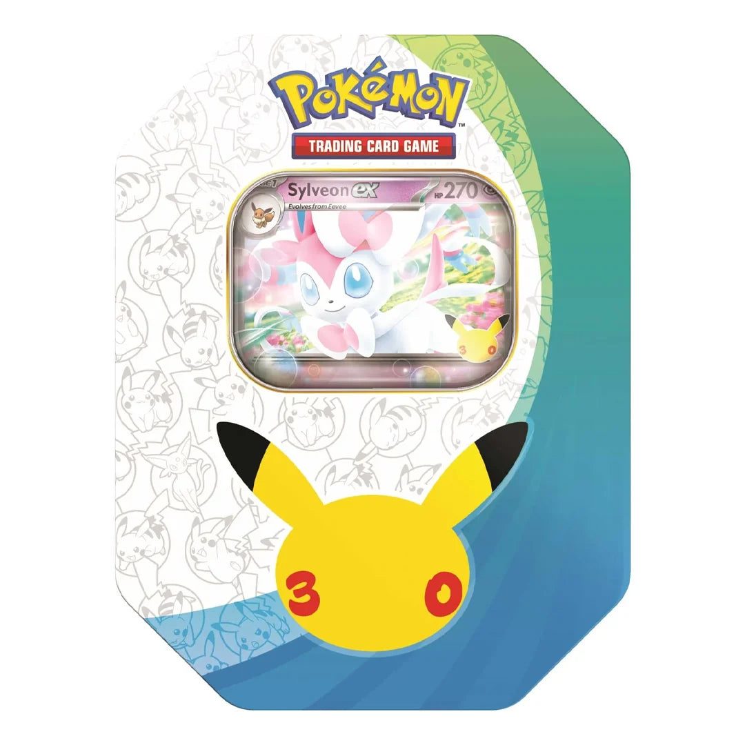 Pok 30th Ann. Sylveon EX Tin MAX 1 PER KLANT
