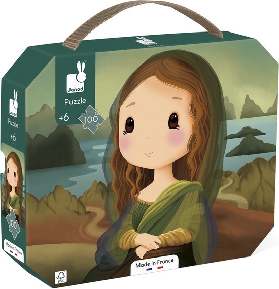 Janod Puzzel – Geinspireerd door Leonardo Da Vinci (100)