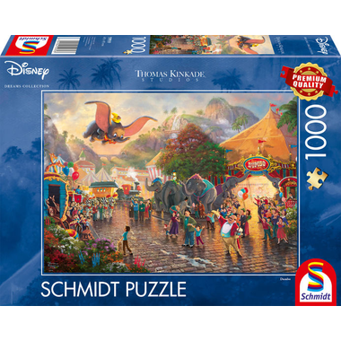 Disney Dumbo, 1000 stukjes - Puzzel