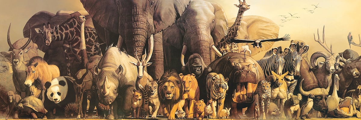 Noah's Ark by Haruo Takino (1000)