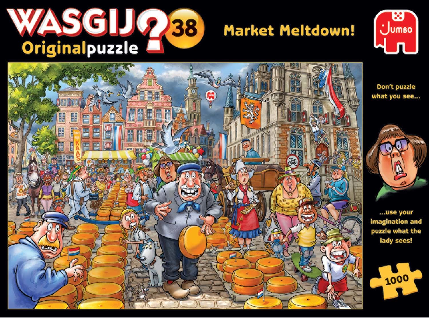 Wasgij Original 38 - Kaasalarm (1000)