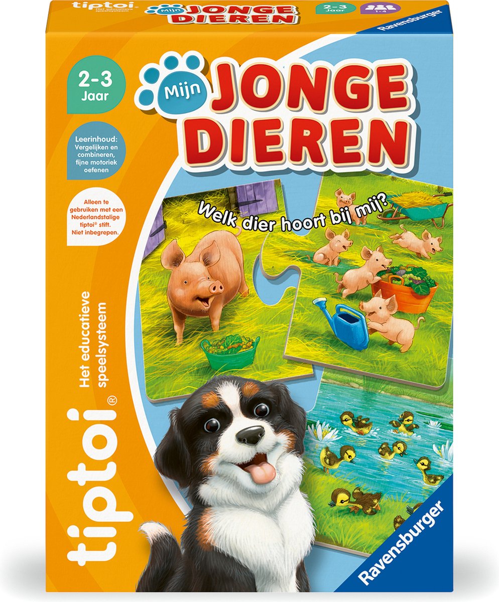 Tiptoi - Mijn jonge dieren