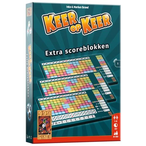 Keer op Keer Scoreblok 3 stuks Level 1