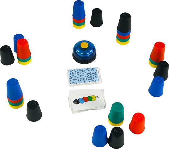 Stapelgekke Speed Cups 6 spelers