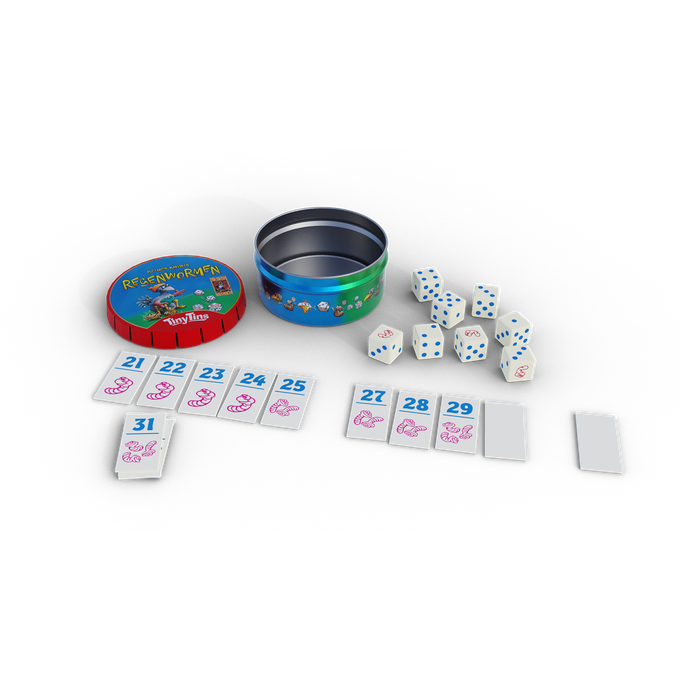 Tiny Tins Regenwormen