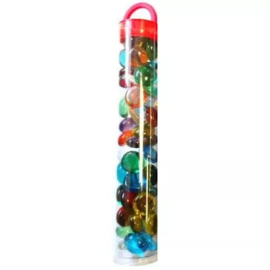 Glass Gaming Stones – Assorted Crystal (40+)