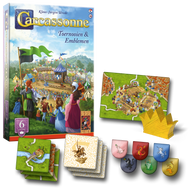 Carcassonne: Toernooien en Emblemen uitbreiding