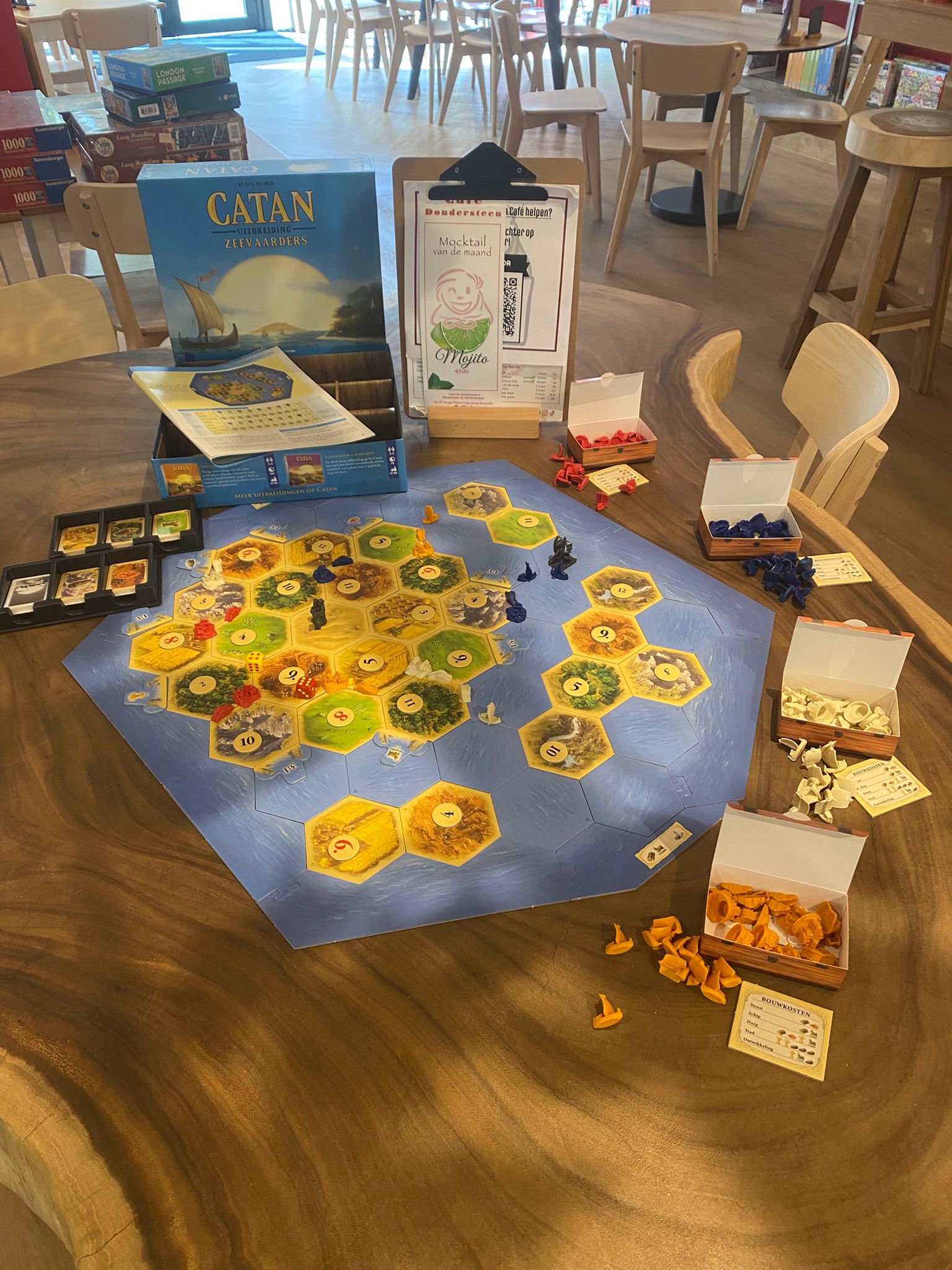 Catan + Zeevaarders