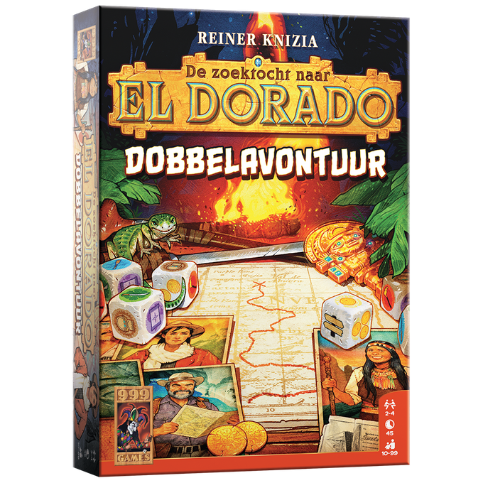 De Zoektocht naar El Dorado: Dobbelavontuur - Dobbelspel