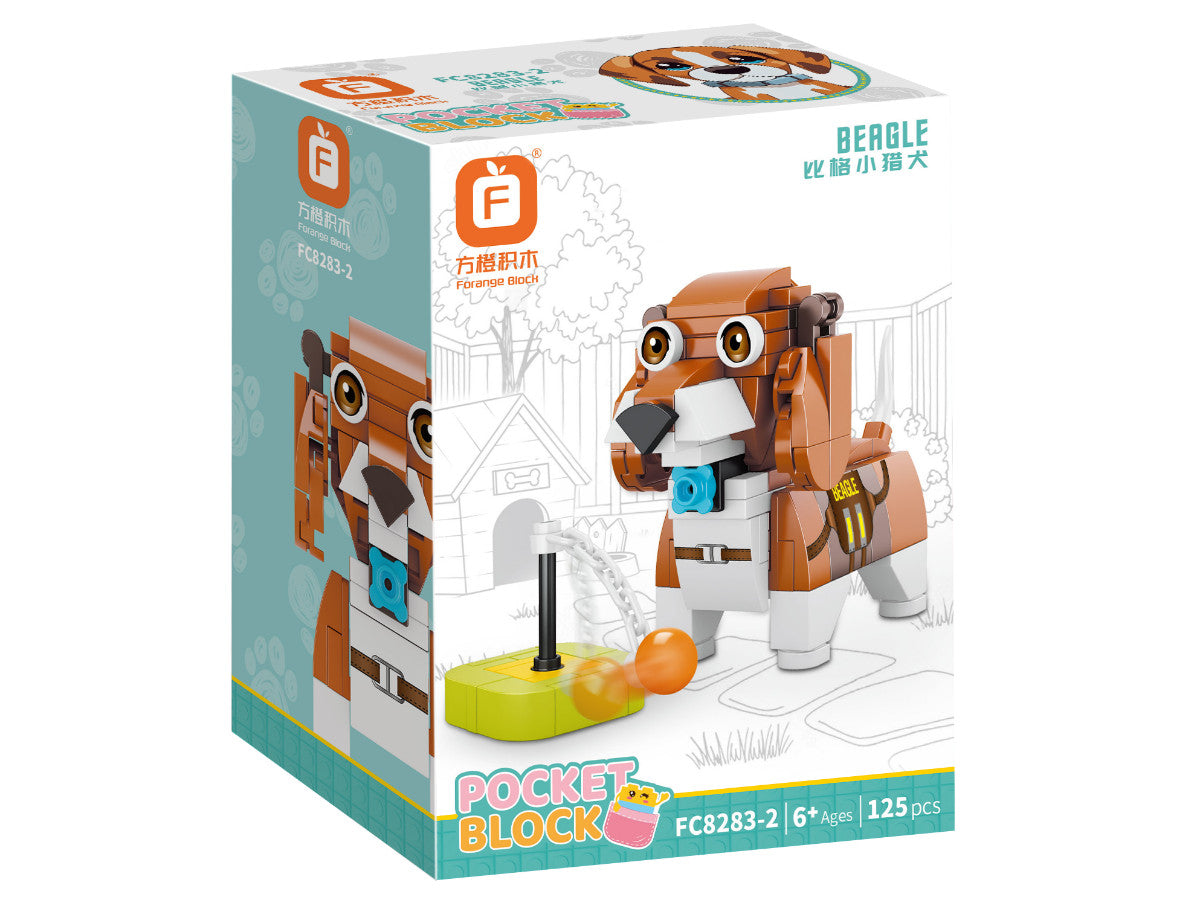 FORANGE Pocket Block: Schattige Dieren (diverse soorten)