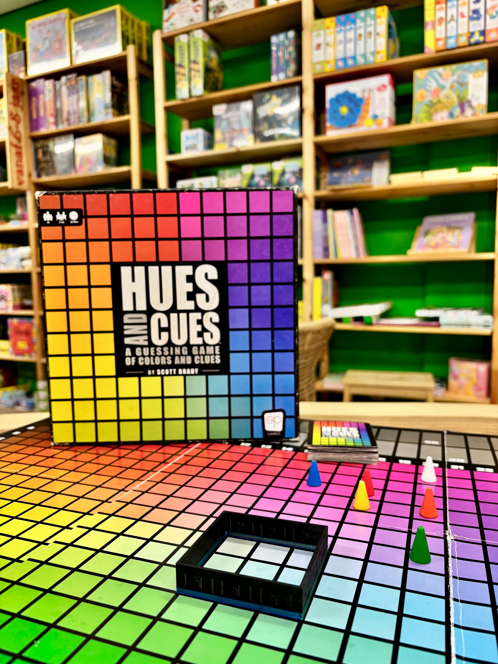 Hues and cues met 3D score frame