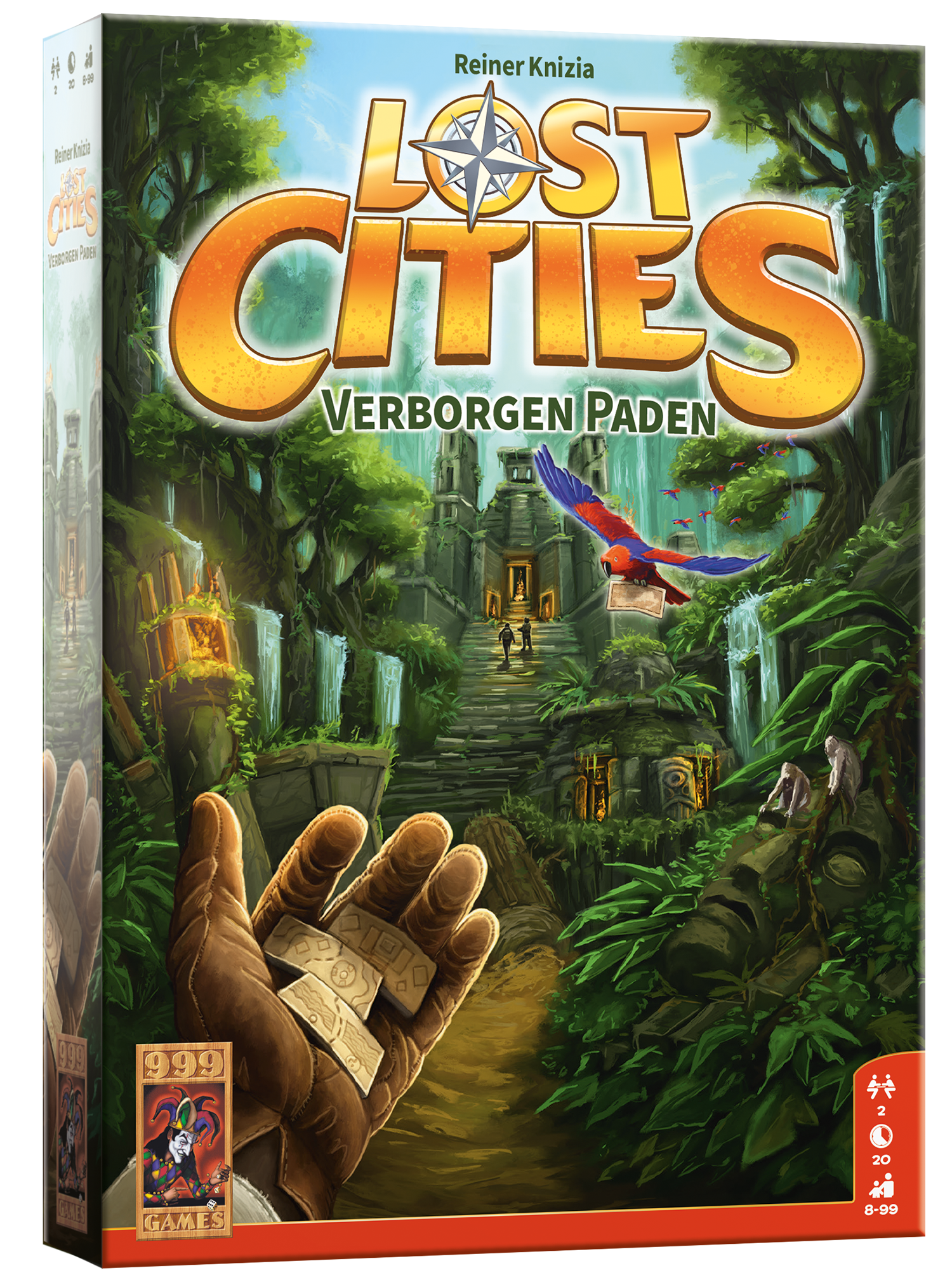 Lost Cities: Verborgen Paden - Bordspel