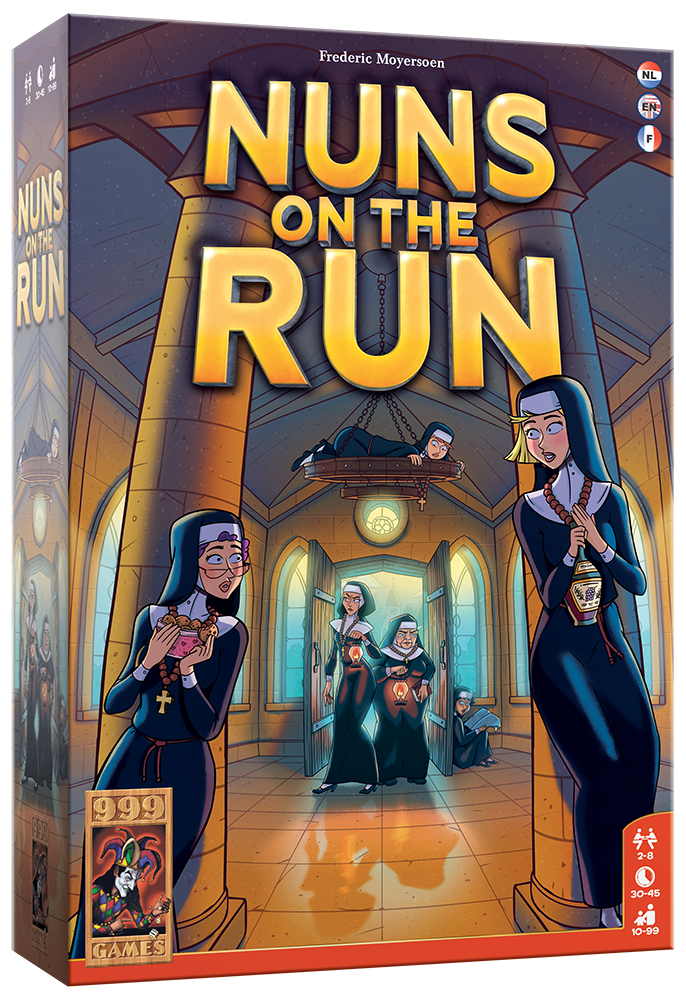 Nuns on the run - Bordspel