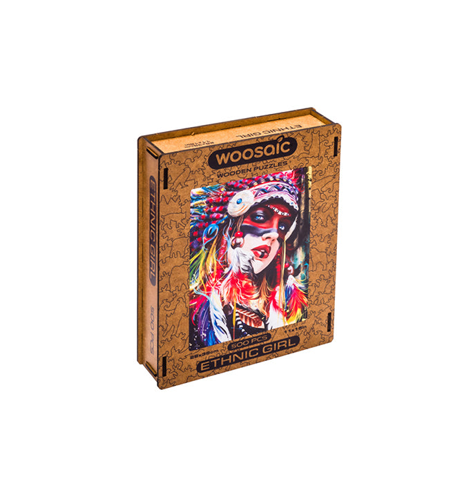 Woosiac Wooden Puzzles Ethnic Girl (500)