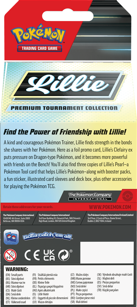 Pokémon Lillie Premium Tournament Collection Box