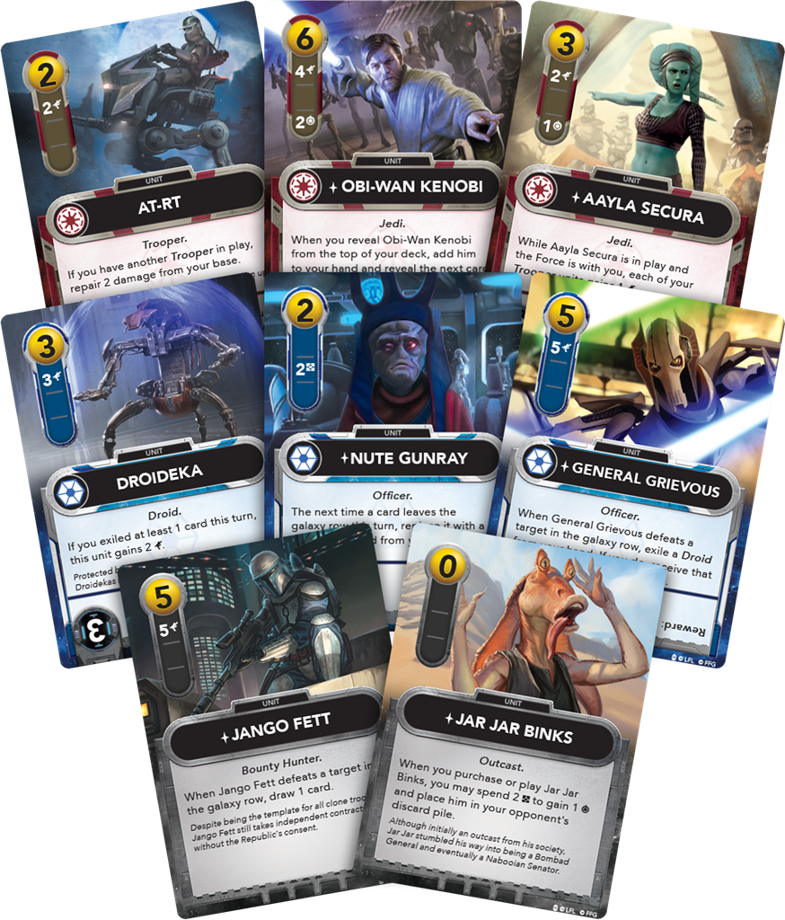 Star Wars The Deckbuilding Game Clone Wars