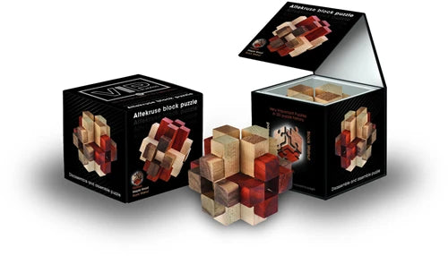 Eureka 3D VIP - Altekruse Block Houten Puzzel (level 2)