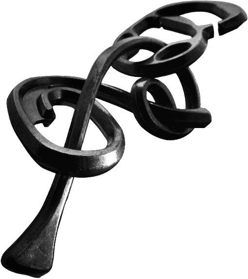 Huzzle Cast Enigma - black mini