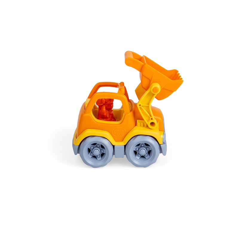 Scooper construction truck