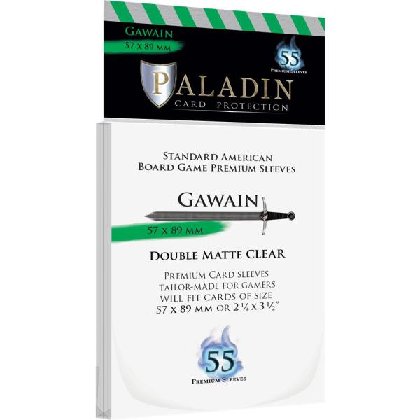 Paladin Sleeves - Gawain Premium Standard American 57x89 mm (55 Sleeves)