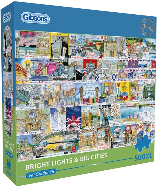Gibsons Bright Lights & Big Cities (500XL).
