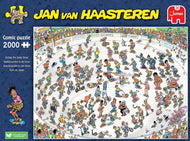 Skateboarden in de Bowl - Jan van Haasteren (2000)