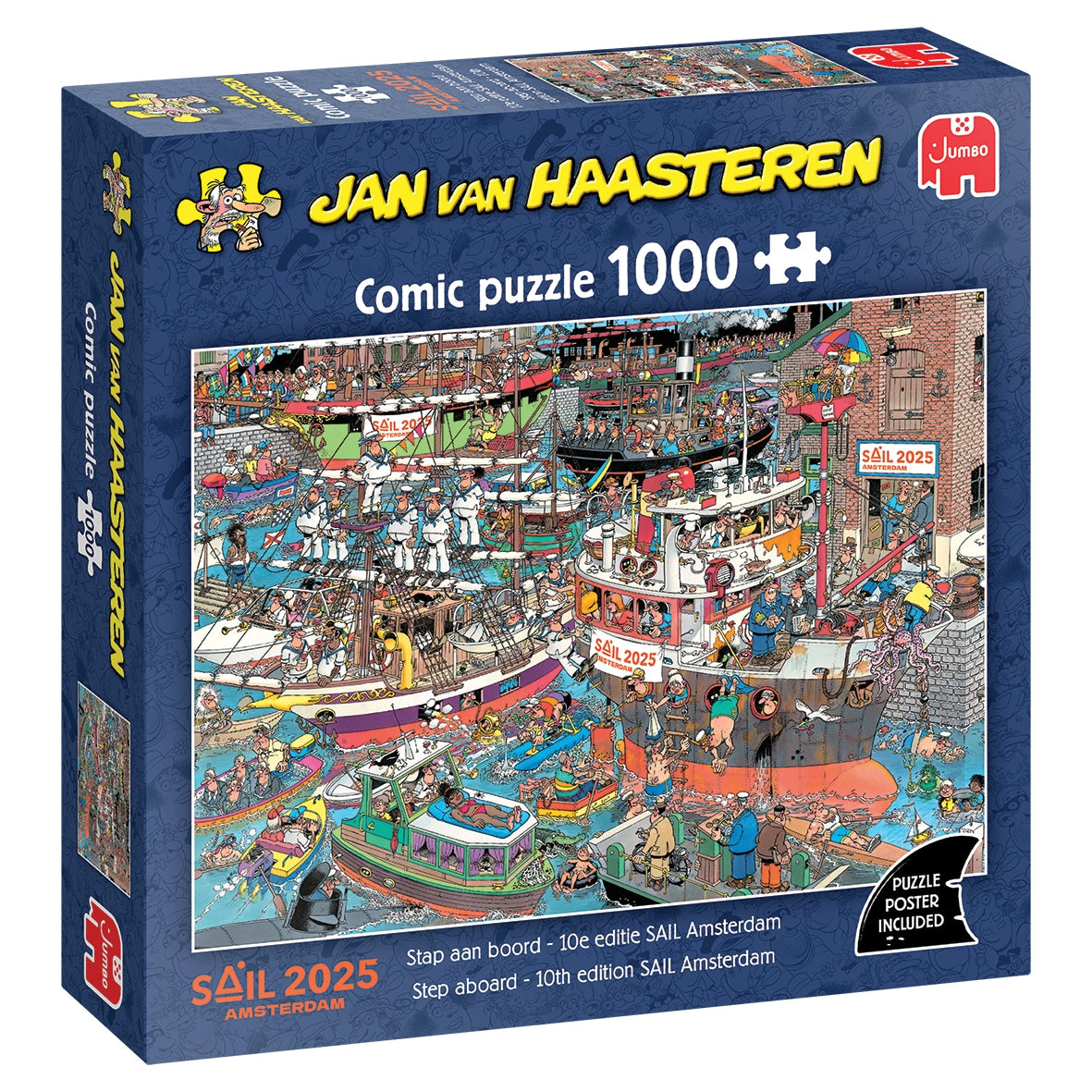 Jan van Haasteren – Stap aan boord – 10e editie SAIL Amsterdam (1000)