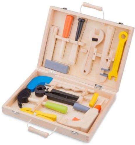Gereedschapskist New Classic Toys 12-delig 29x21 cm