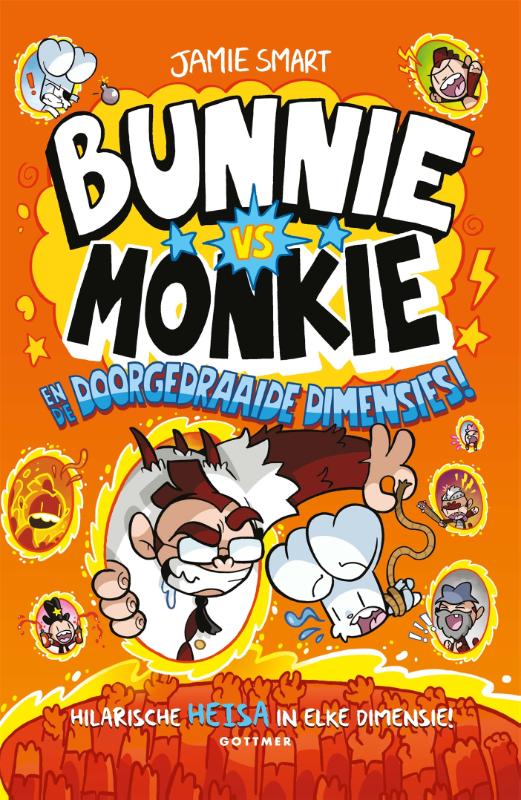 Bunnie vs Monkie en de doorgedraaide dimensies! (deel 7)