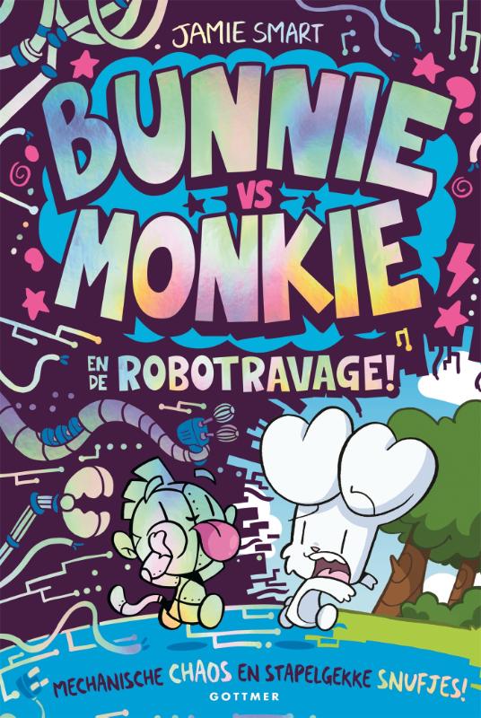 Bunnie vs Monkie en de robotravage (deel 6)