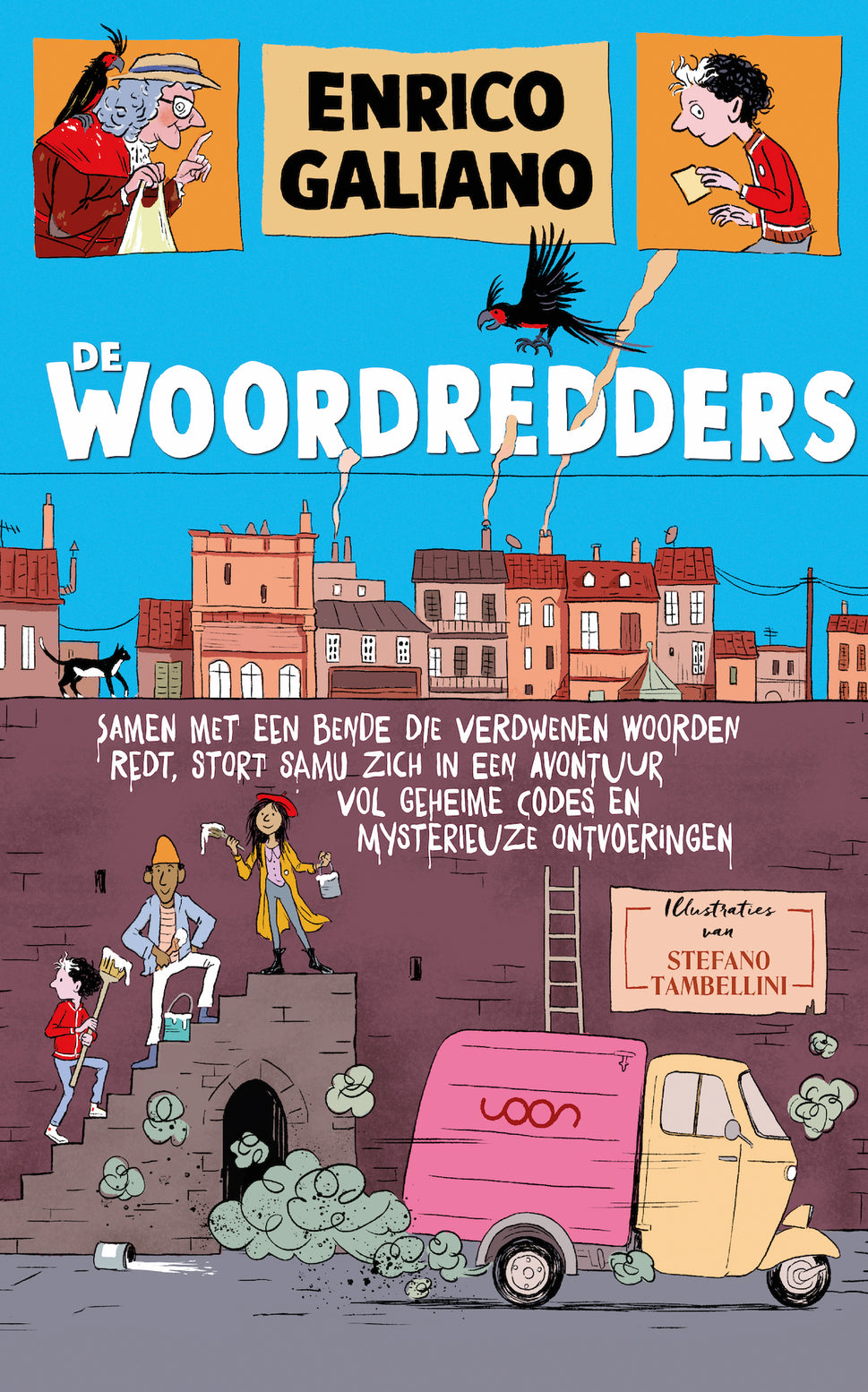 De Woordredders | Spannend Kinderboek van Enrico Galiano