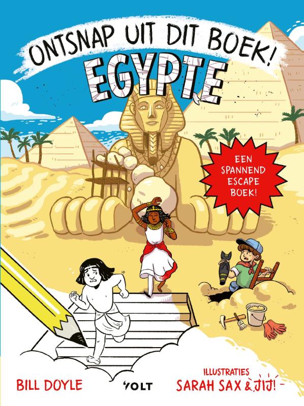 Ontsnap uit dit boek! Egypte