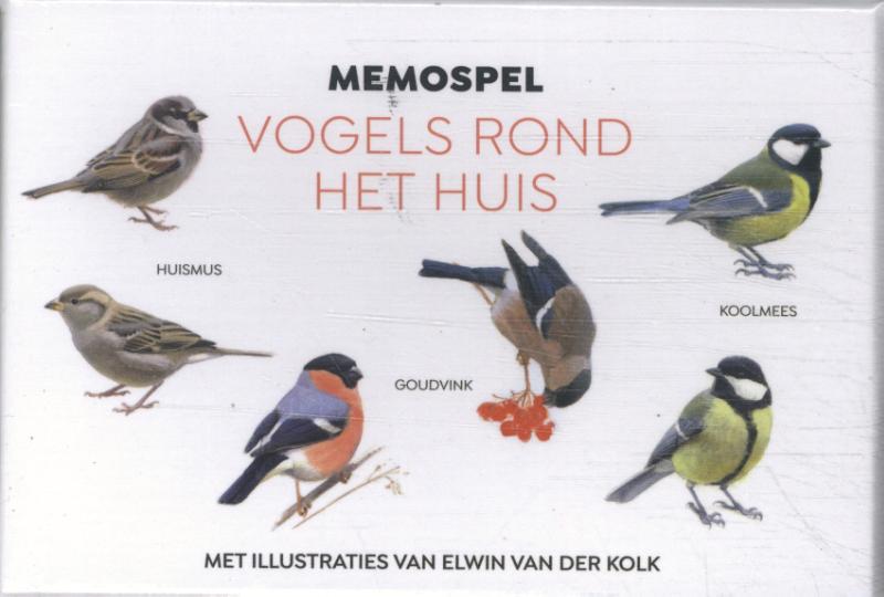 Vogels rond het huis memospel