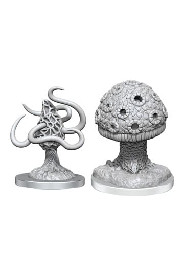 D&D Nolzur's Marvelous Miniatures Unpainted Miniatures 2-Pack Shrieker & Violet Fungus