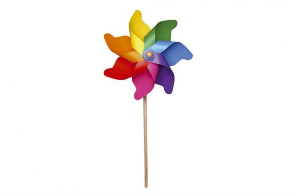 Rainbow Windmill 76 cm