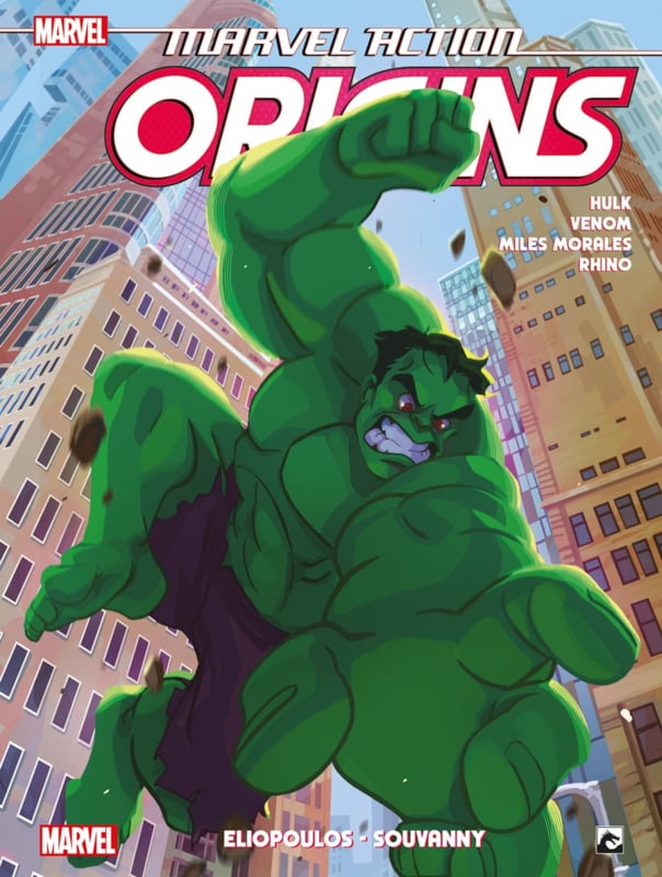 Marvel Action: Origins 2 - Hulk, Venom, Miles Morales, Rhino