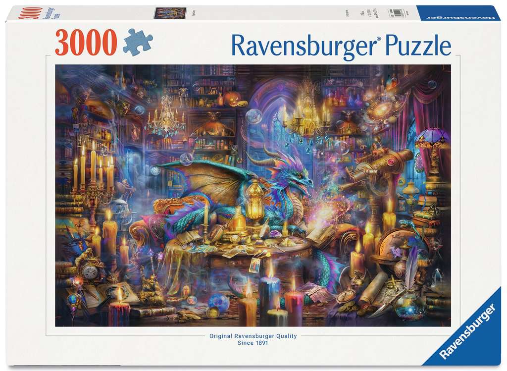 Ravensburger Puzzel Dragon's Library