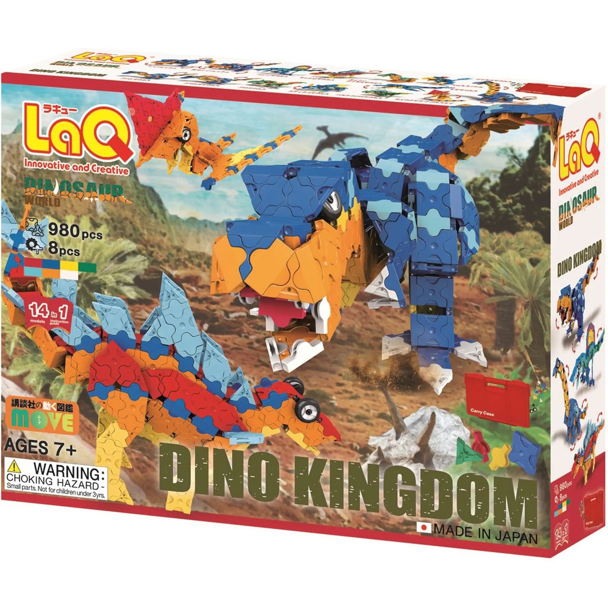 LaQ Dinosaur World Dino Kingdom (980-delig)
