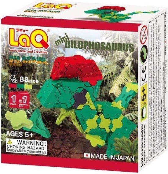 LaQ Dinosaur World Mini Dilophosaurus (onbekend aantal stukjes)