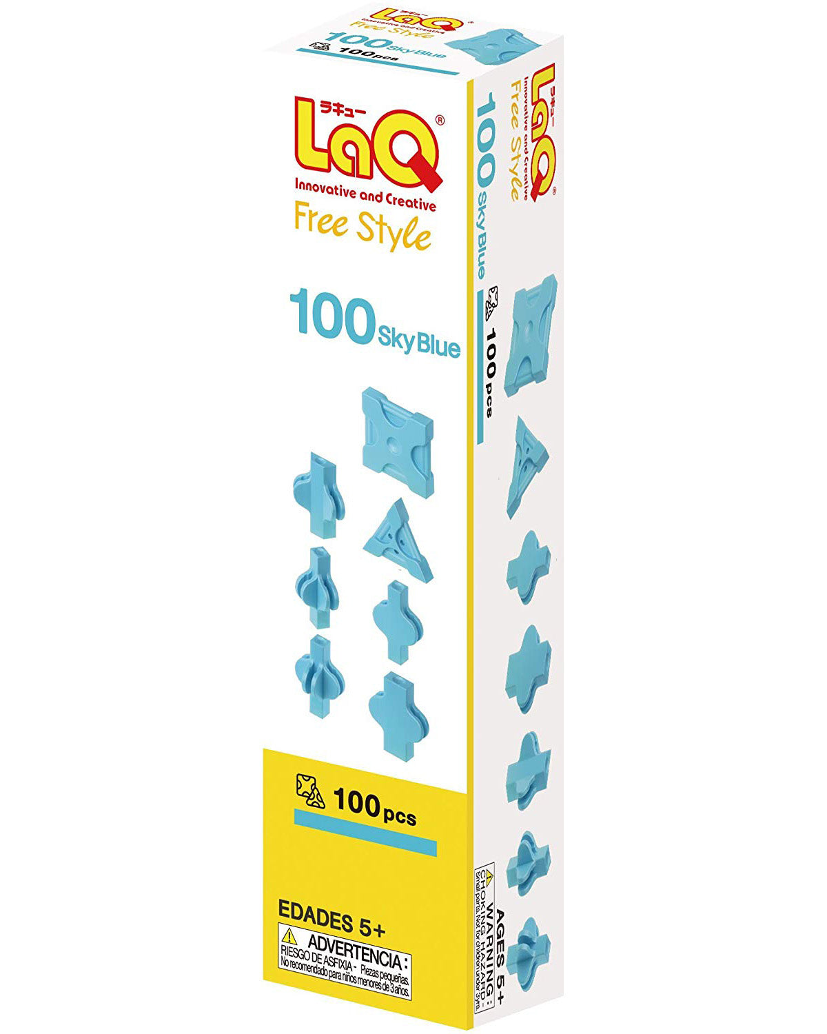 LaQ Free Style Lichtblauw (100-delig)