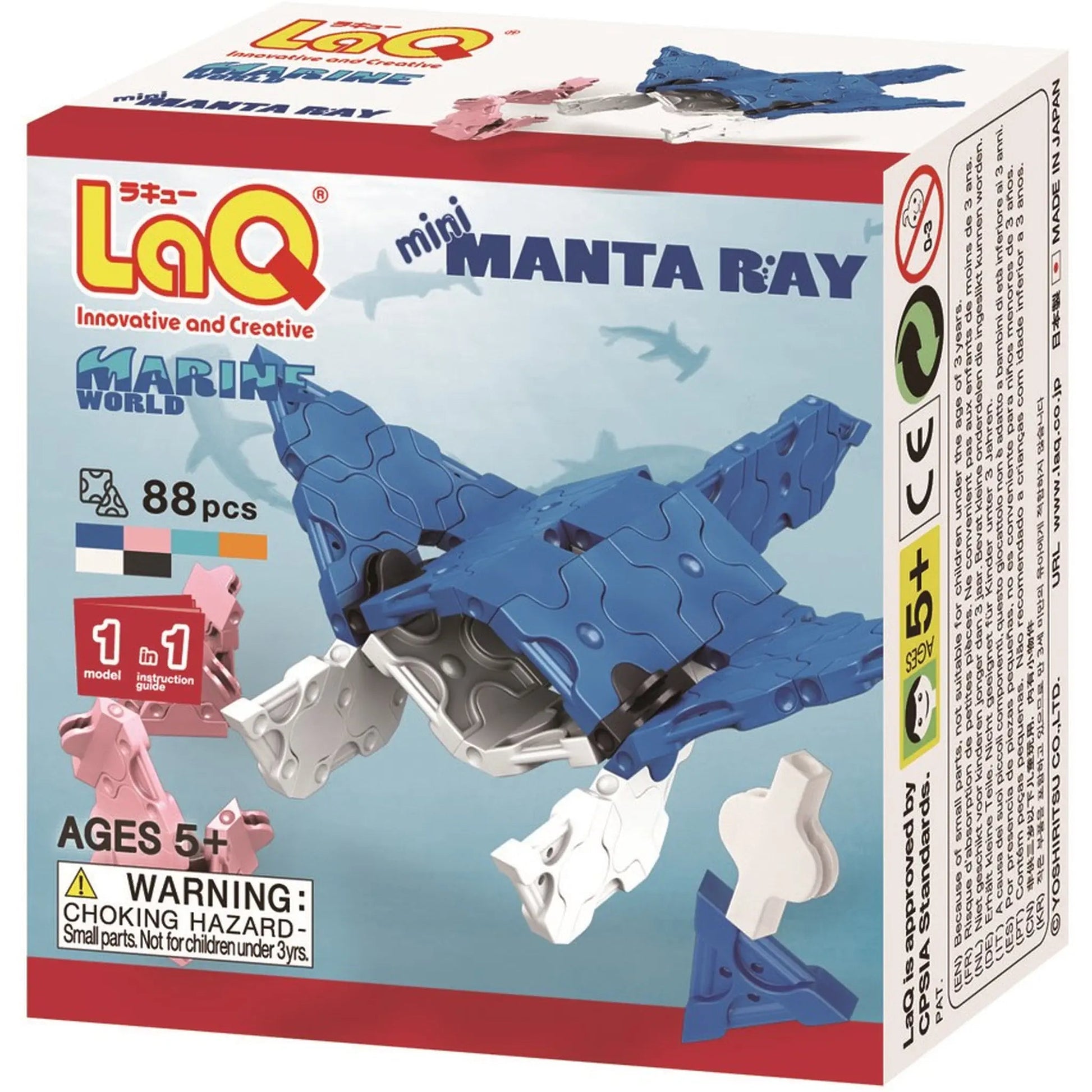 LaQ Marine World Mini Manta (88-delig)