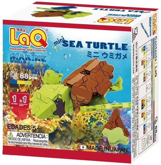 LaQ Marine World Mini Sea Turtle (88-delig)