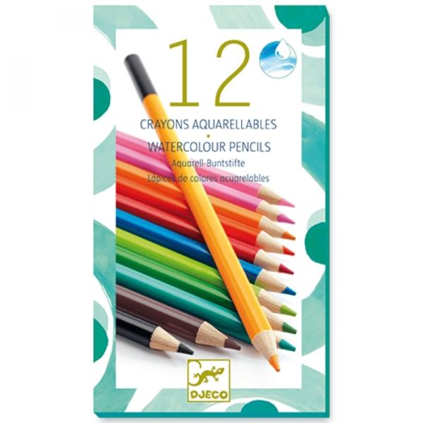 12 Aquarel Potloden