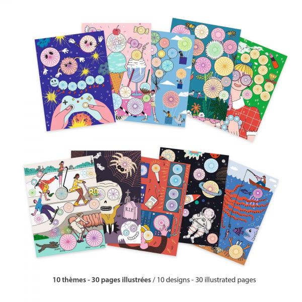 Spirals - Pad of 10 Designs
