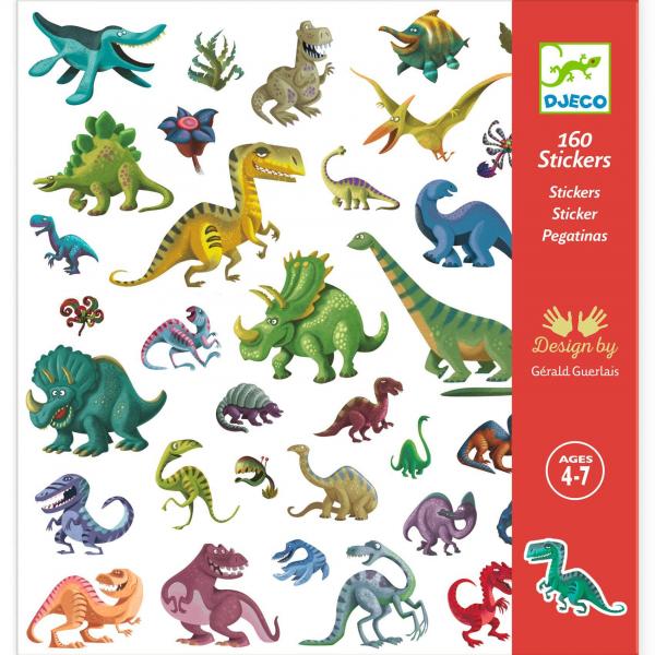 Stickers (160) - Dinosaurs