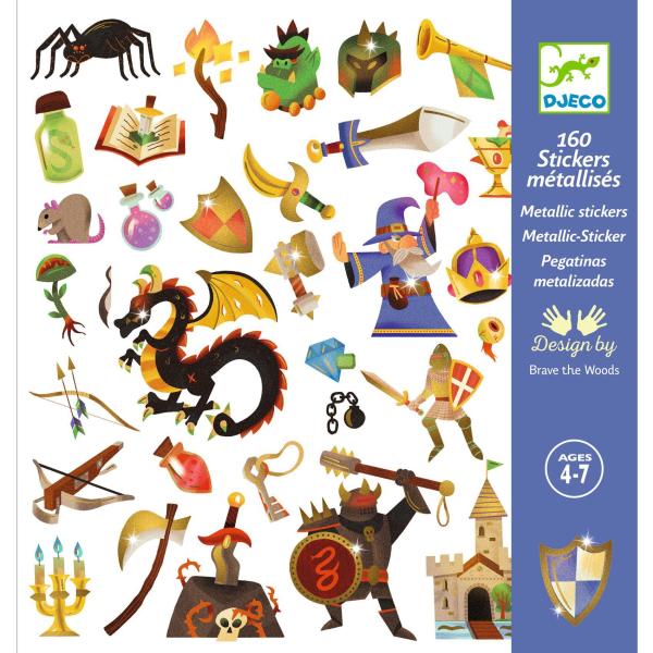 Stickers Middeleeuwse Fantasie (160)