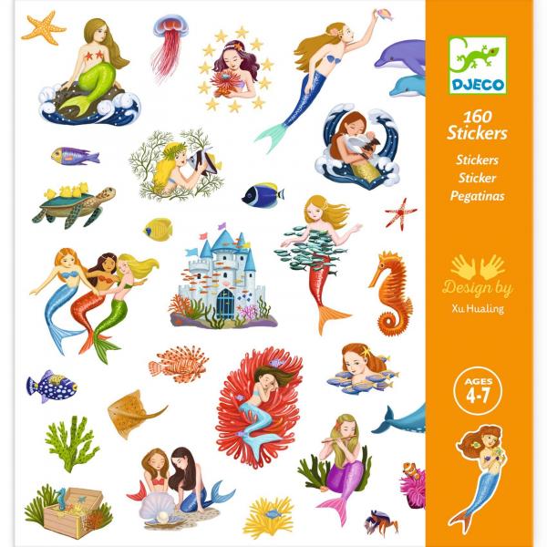 Zeemeerminnen Stickers (160)